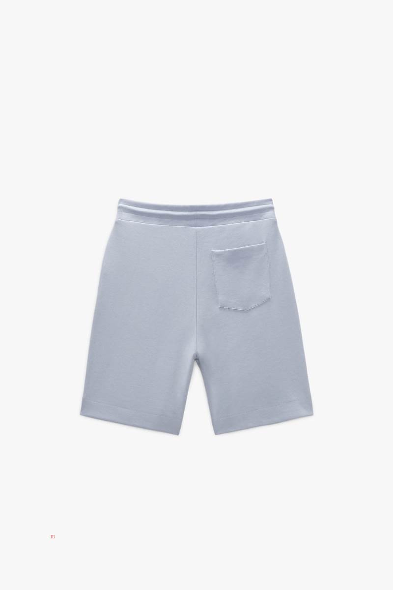 ZARA PREMIUM BERMUDA Mjukisbyxor Herr Blå | INUTF-1623