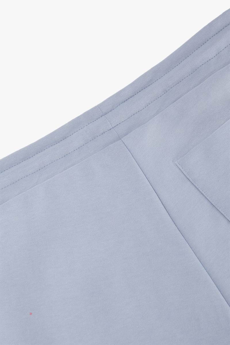 ZARA PREMIUM BERMUDA Mjukisbyxor Herr Blå | INUTF-1623