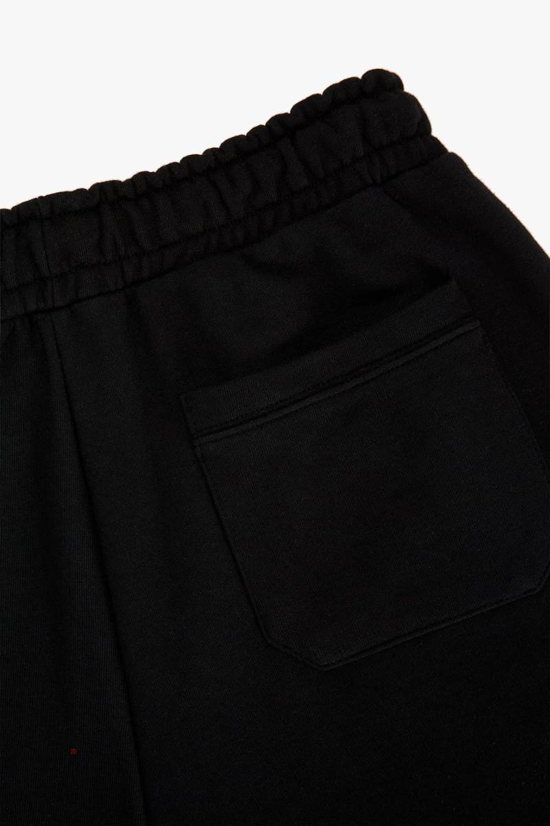 ZARA PRINTED JOGGER BERMUDA Shorts Herr Svarta | YKXRJ-1846