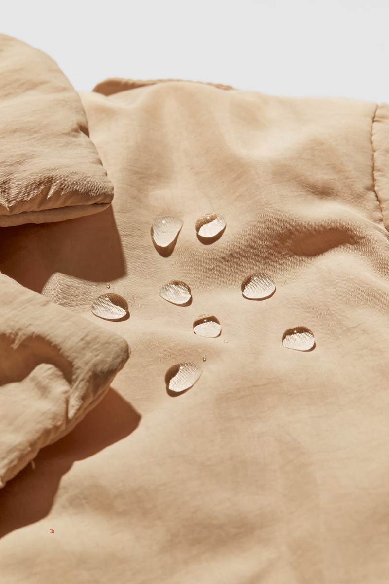 ZARA PUFFER WATER-REPELLENT TRENCH Rockar Tjej Bruna | ISQMO-6152