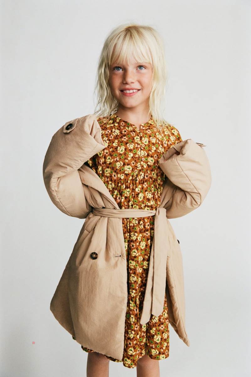ZARA PUFFER WATER-REPELLENT TRENCH Rockar Tjej Bruna | ISQMO-6152