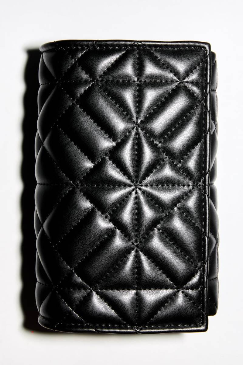ZARA QUILTED WITH CHAIN Axelväska Dam Svarta | ZYSGN-2163