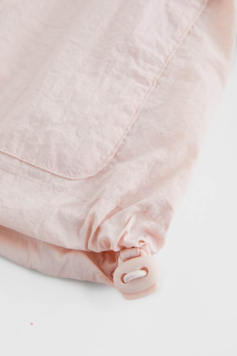 ZARA RAINCOAT WITH LAPEL COLLAR AND TRIMS Regnrock Tjej Rosa | JMENY-9487