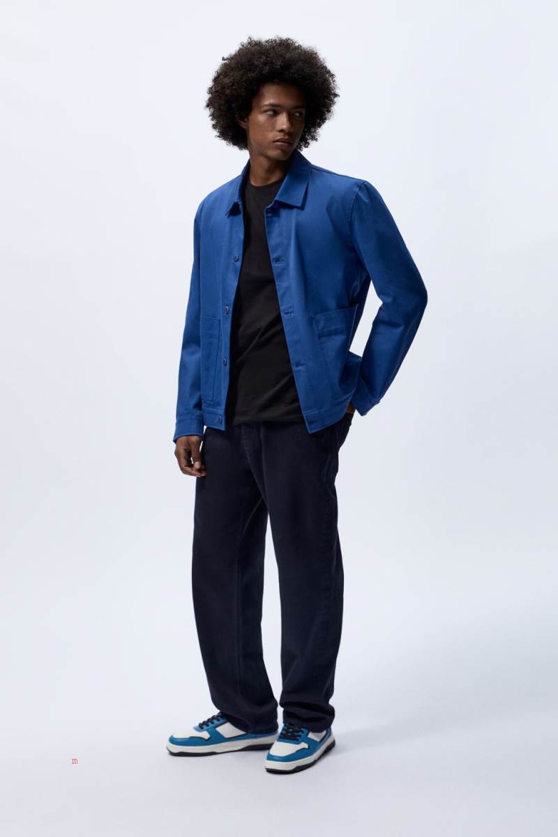 ZARA RETRO MULTI-PIECE Träningsskor Herr Blå | BTOPG-2453