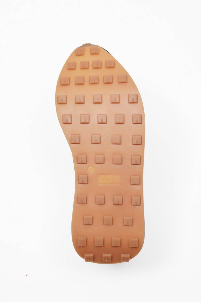 ZARA RETRO RUNNING Träningsskor Herr Marinblå Blå | VOTPC-5943