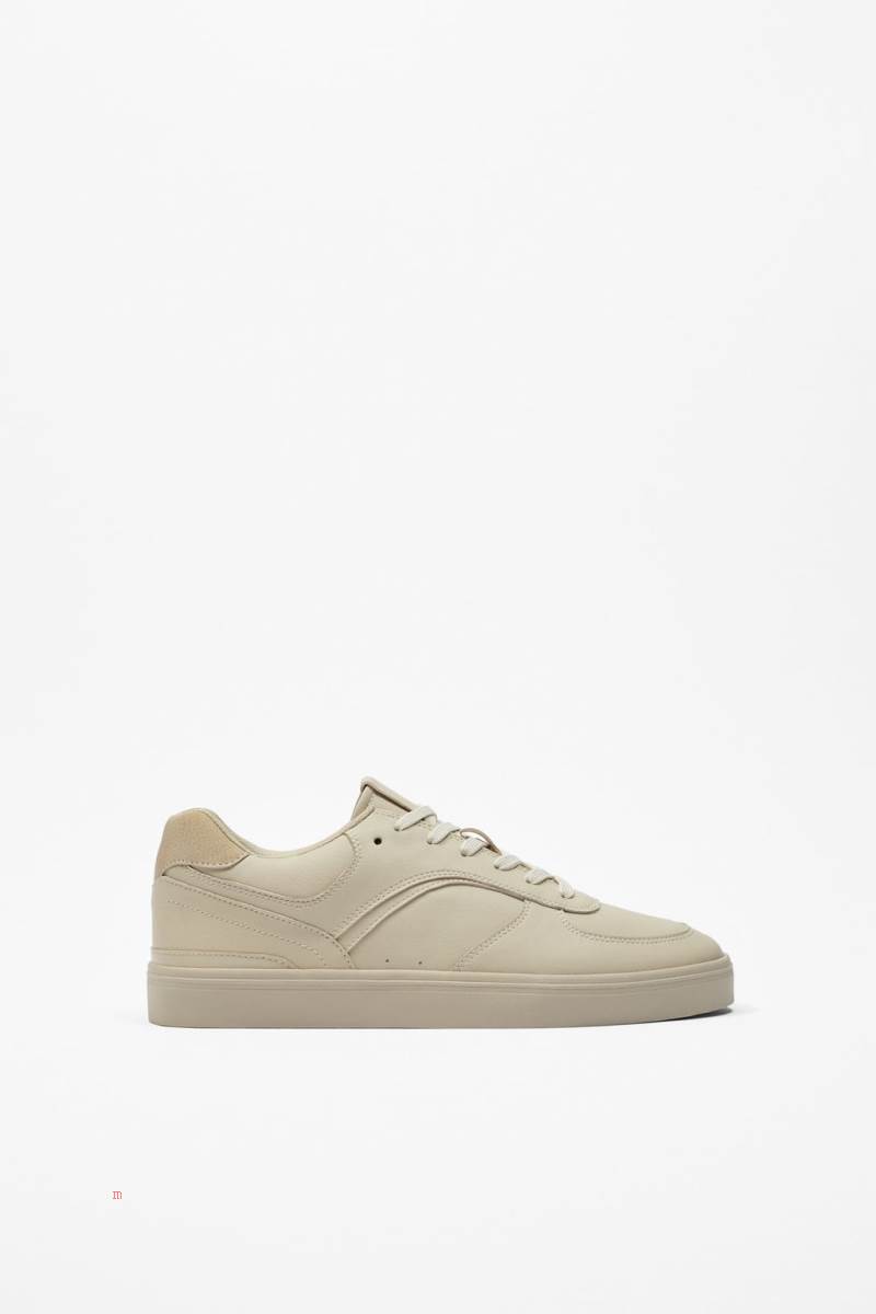 ZARA RETRO Träningsskor Herr Vita | JRTUD-4081