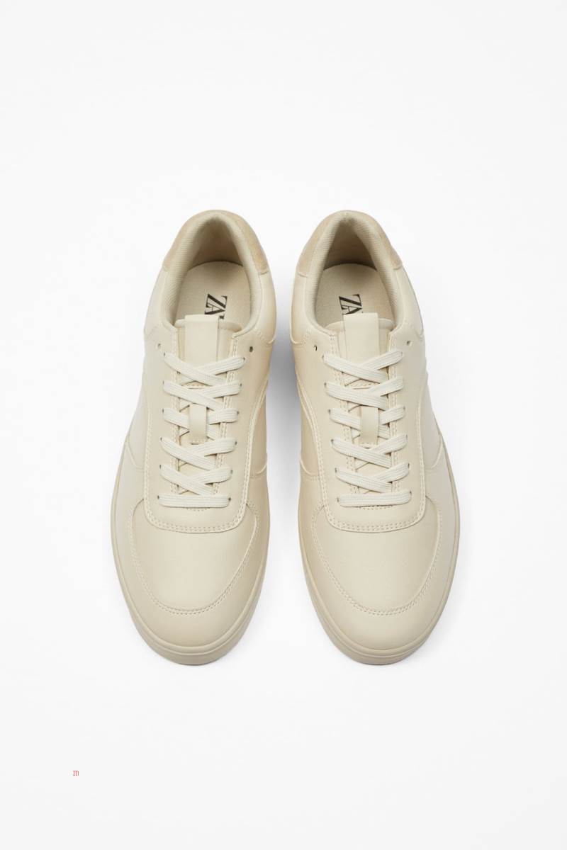 ZARA RETRO Träningsskor Herr Vita | JRTUD-4081