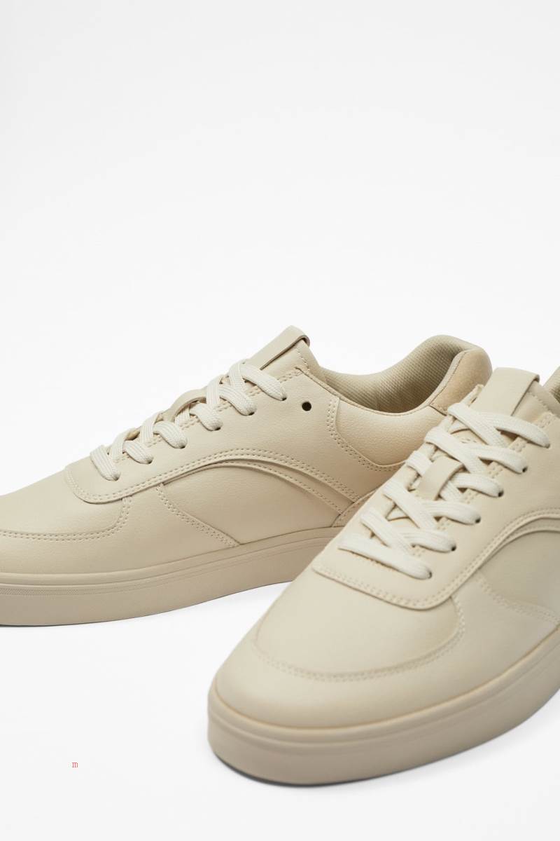 ZARA RETRO Träningsskor Herr Vita | JRTUD-4081