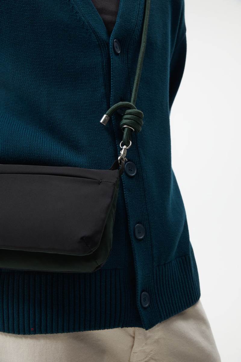 ZARA REVERSIBLE Crossbody Väska Herr Olika Färger Röda | EQNZK-7526