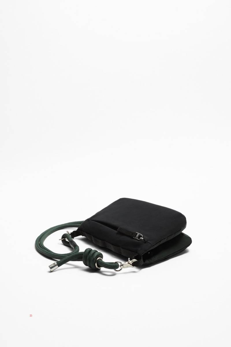ZARA REVERSIBLE Crossbody Väska Herr Olika Färger Röda | EQNZK-7526