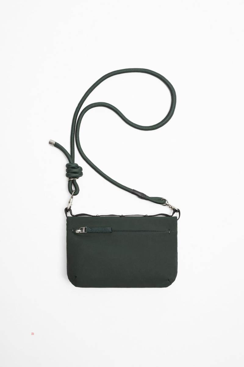 ZARA REVERSIBLE Crossbody Väska Herr Olika Färger Röda | EQNZK-7526