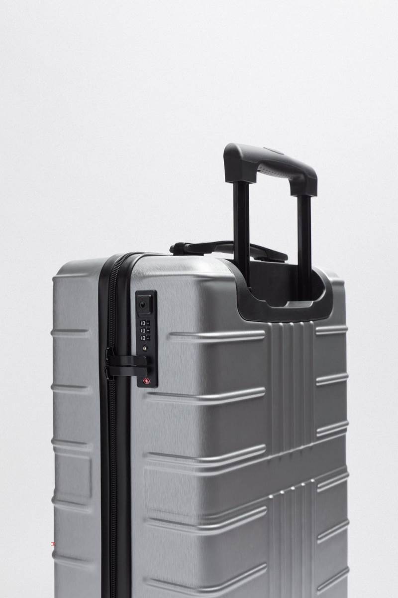 ZARA RIGID CARRY-ON Resväskor Herr Silver | FOLGQ-5374
