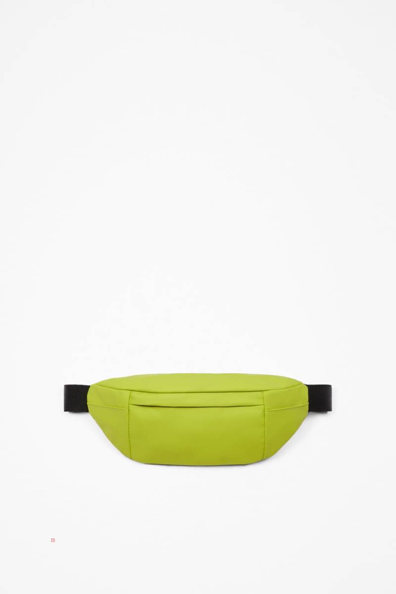 ZARA RUBBERISED Bältesväska Herr Gula | NZYWQ-1475