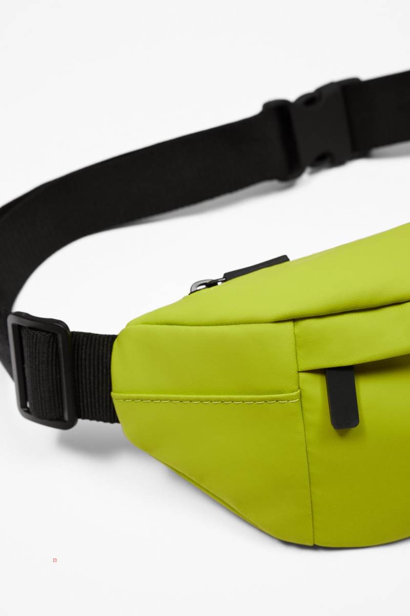 ZARA RUBBERISED Bältesväska Herr Gula | NZYWQ-1475