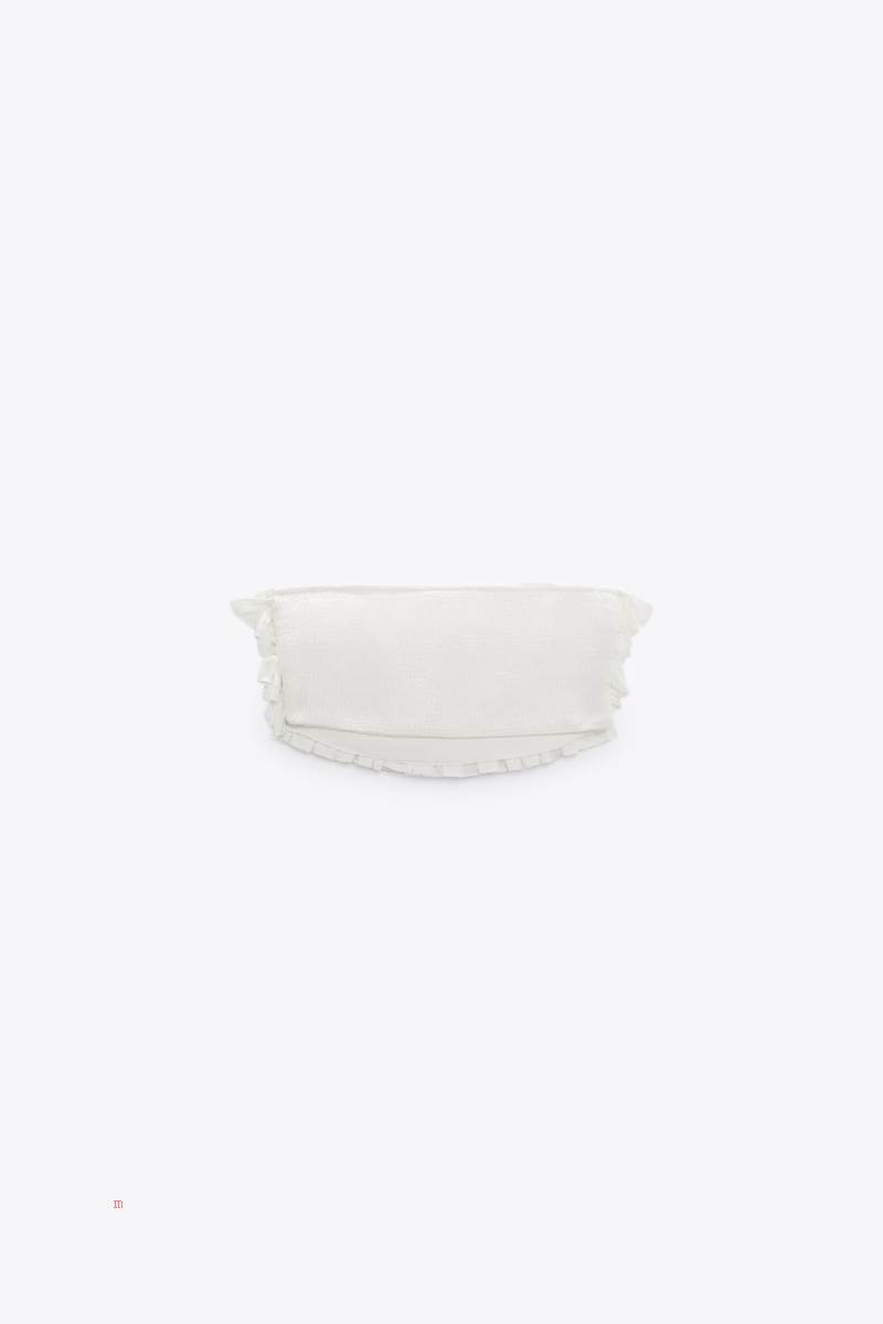 ZARA RUFFLED TOP Crop Top Dam Vita | VSBOX-1862