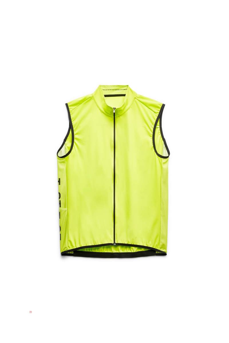 ZARA RUNNING Kostym Gilet Herr Ljusgröna | VNATR-1367