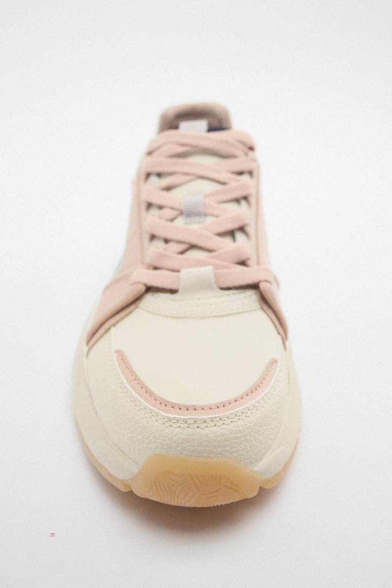 ZARA RUNNING Träningsskor Dam Rosa | AVBKI-3670