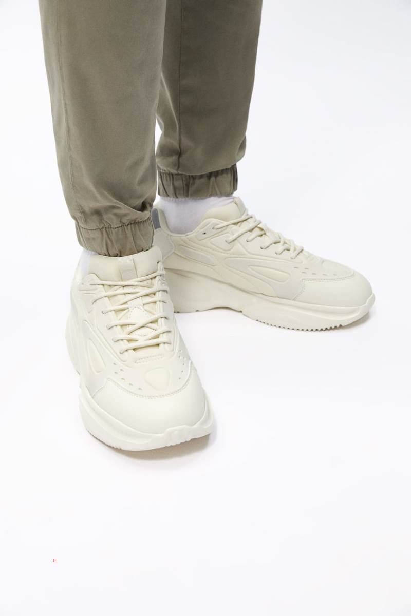 ZARA RUNNING WITH CHUNKY Träningsskor Herr Vita | HXVMG-6302