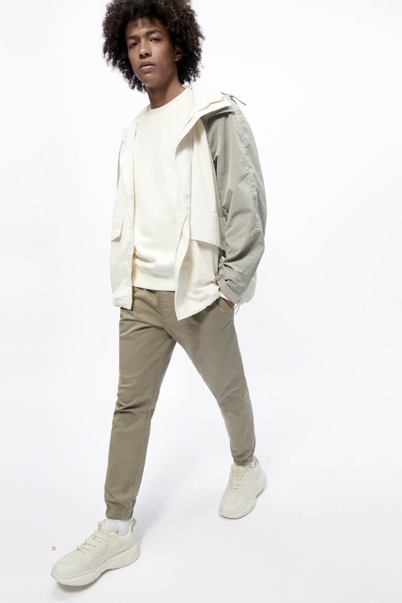 ZARA RUNNING WITH CHUNKY Träningsskor Herr Vita | HXVMG-6302