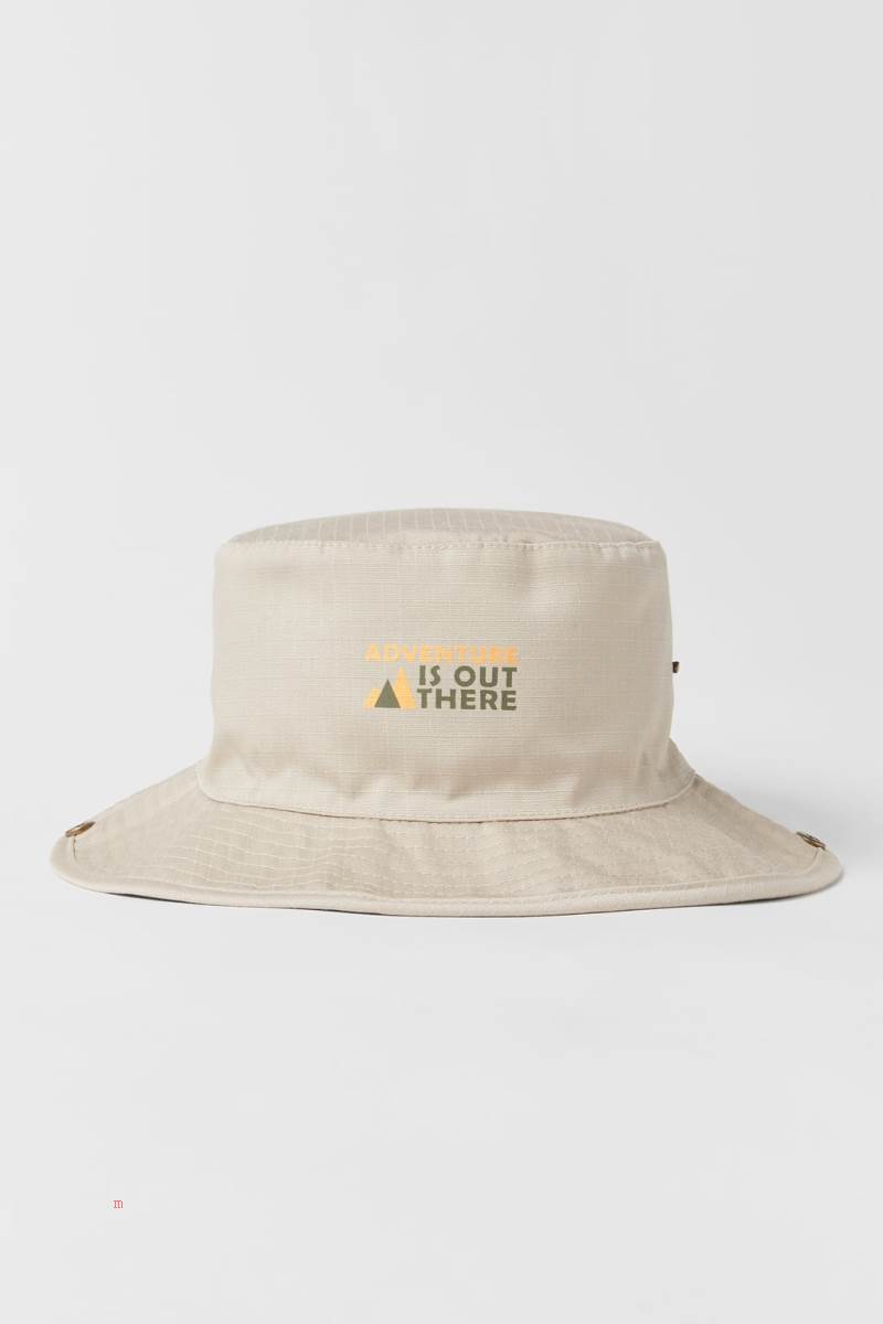 ZARA SAFARI BUCKET Hatt Pojke Mörkbeige | MPOWY-1805