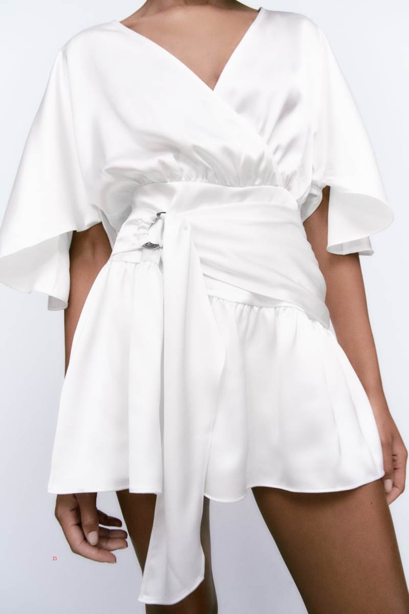 ZARA SATIN Playsuit Dam Vita | WGPSN-7054
