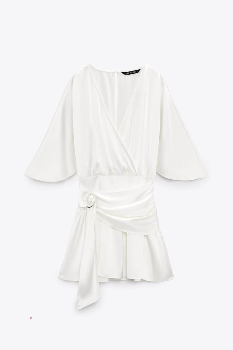 ZARA SATIN Playsuit Dam Vita | WGPSN-7054