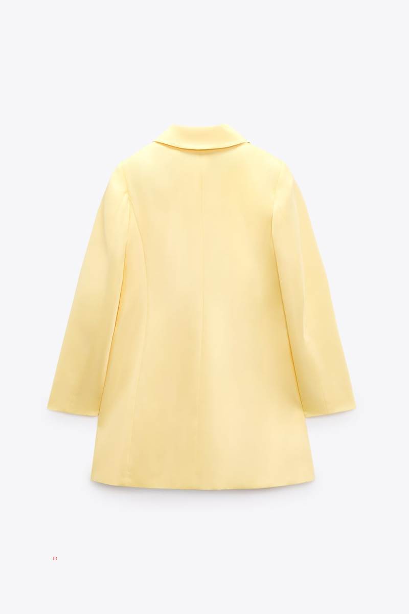 ZARA SATIN WITH FLAPS Rockar Dam Gula | CVHYQ-2653
