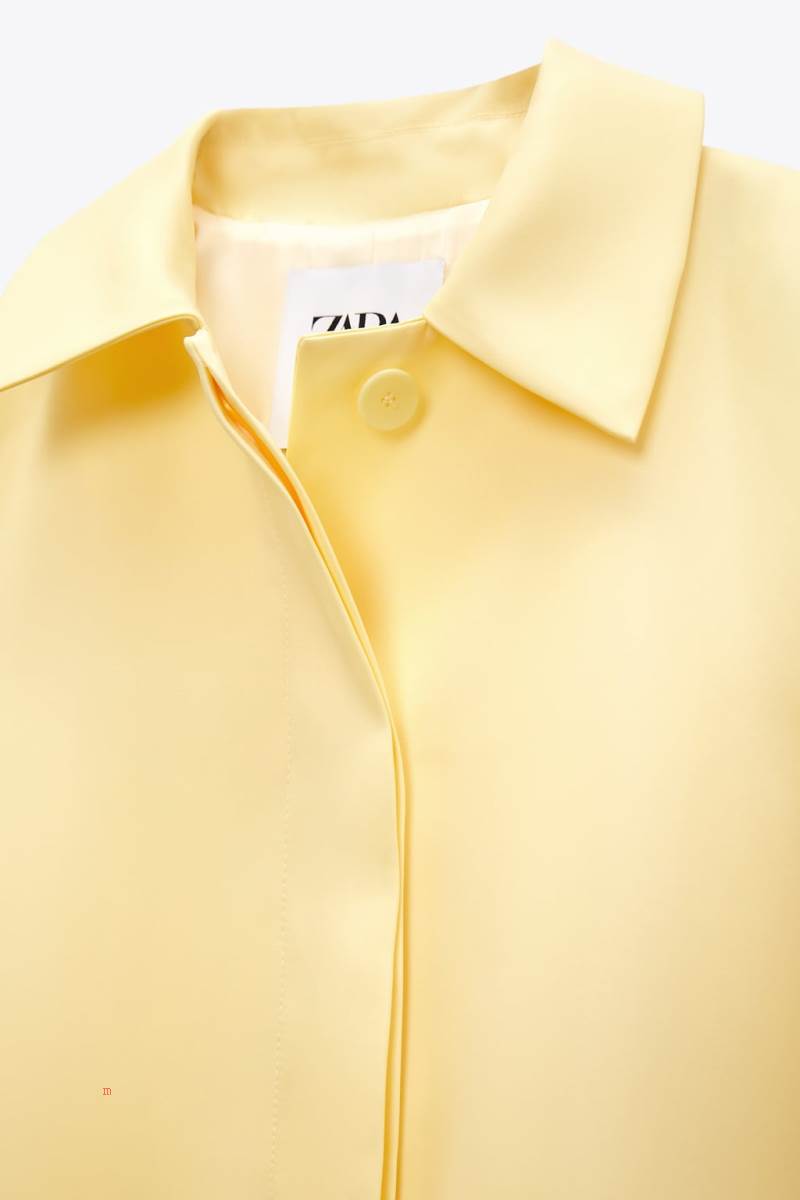 ZARA SATIN WITH FLAPS Rockar Dam Gula | CVHYQ-2653