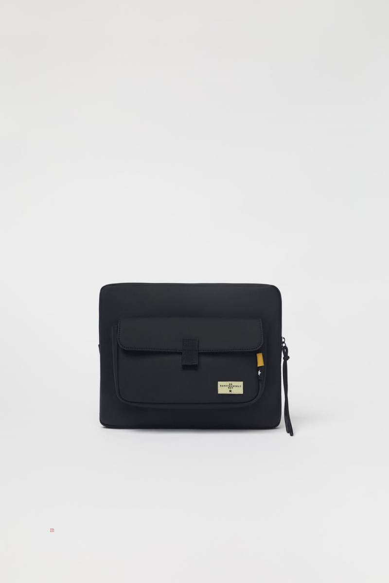 ZARA SCHOOL TABLET CARRIER Handväska Tjej Svarta | GTLWJ-2908