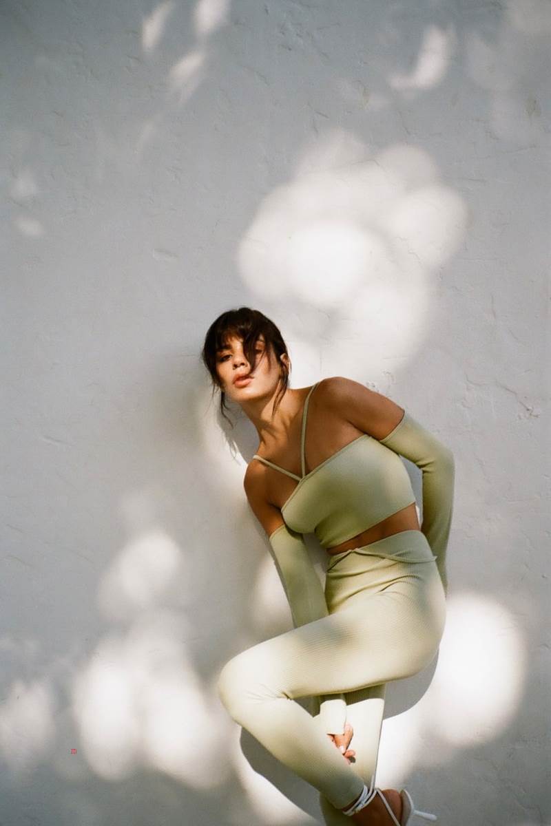 ZARA SEAMLESS Leggings Dam Ljuskhaki | OUBFE-7190