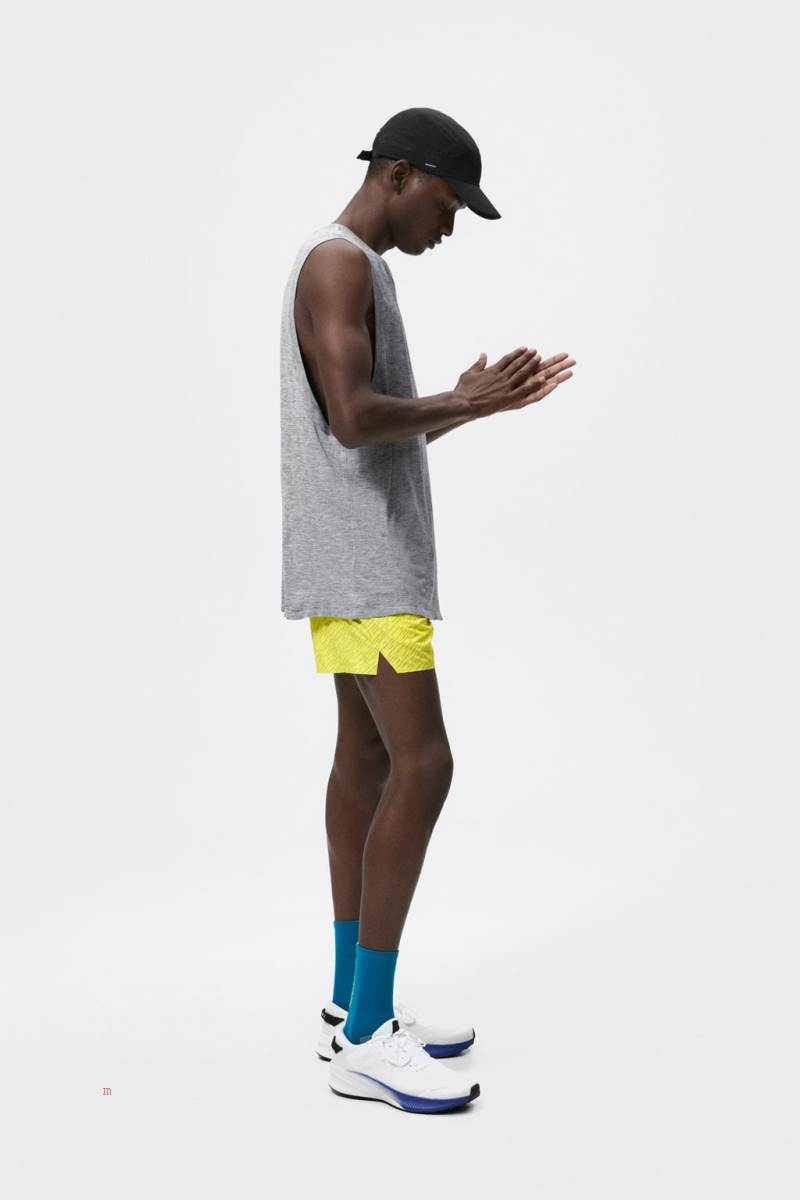 ZARA SEAMLESS Linnen Herr Grå | BYIOH-4289