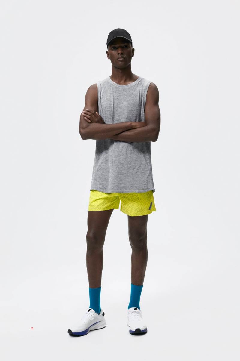 ZARA SEAMLESS Linnen Herr Grå | BYIOH-4289