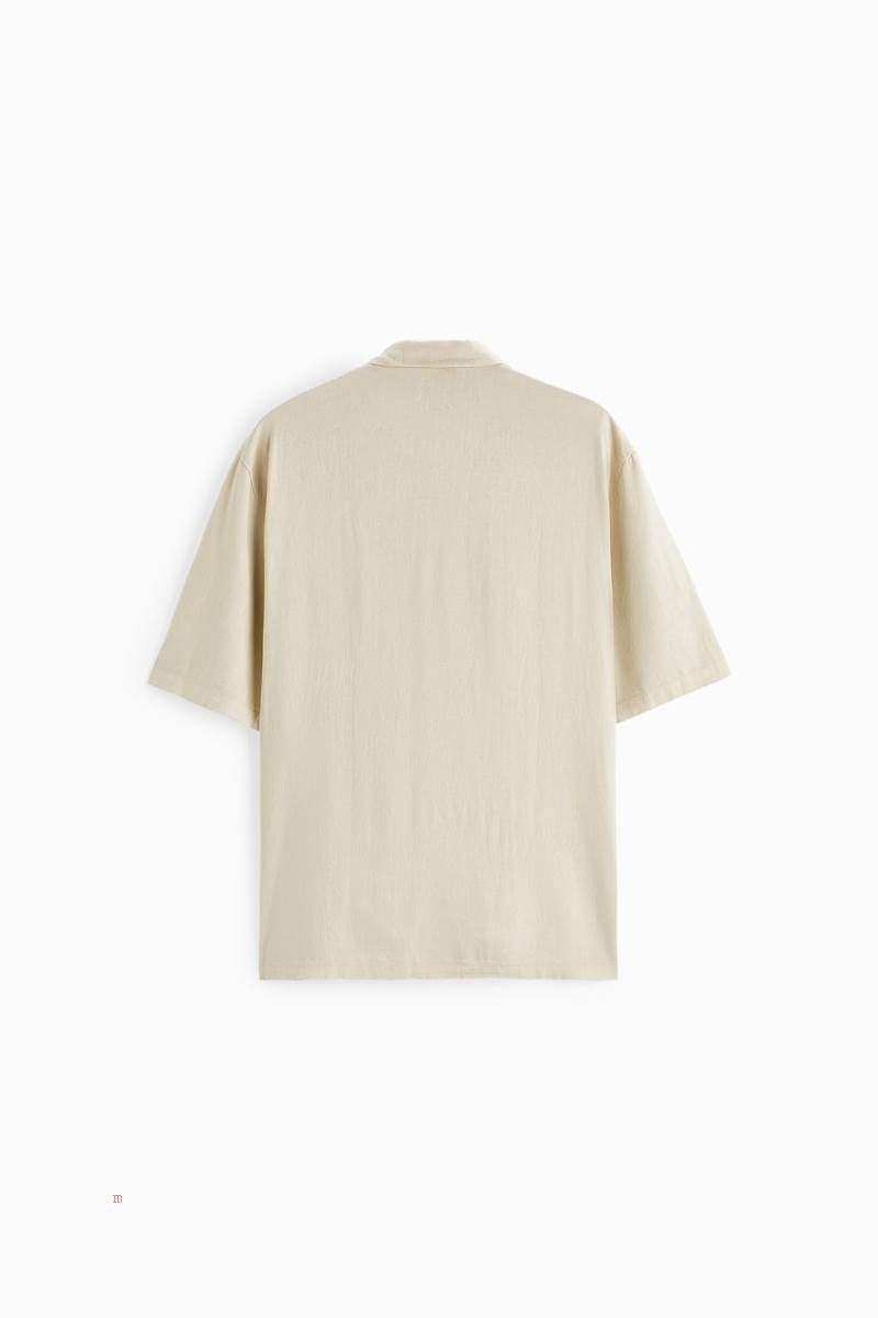 ZARA SHIRT SET Skjorta Herr Bruna | JZDTB-0158