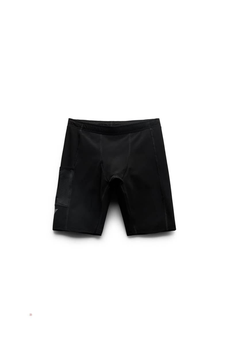 ZARA SHORT Leggings Herr Svarta | TXEFQ-5208