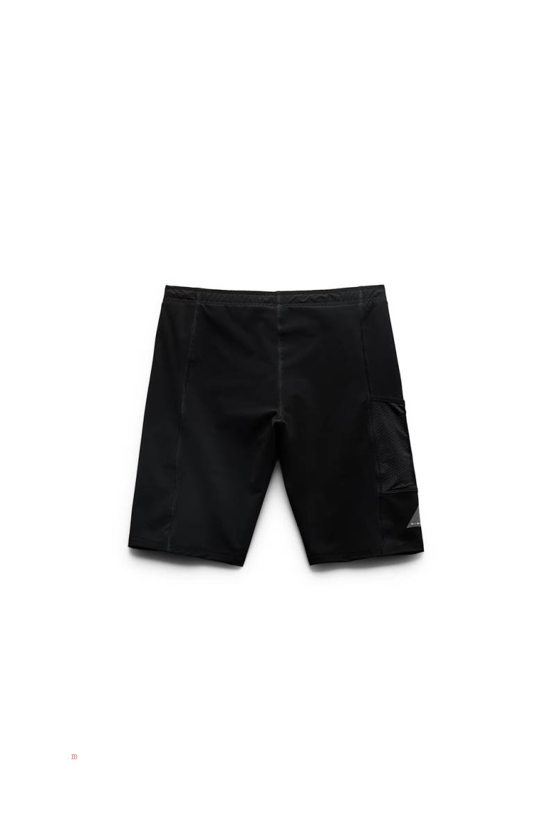 ZARA SHORT Leggings Herr Svarta | TXEFQ-5208