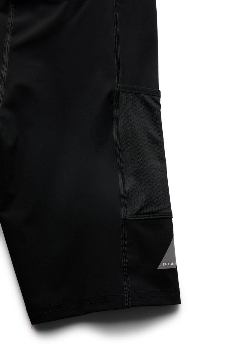 ZARA SHORT Leggings Herr Svarta | TXEFQ-5208