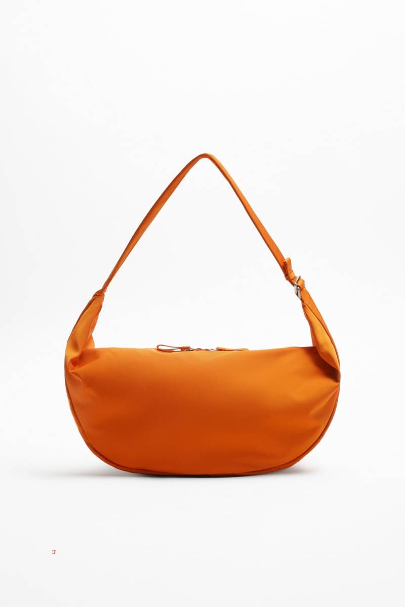 ZARA SHOULDER BAG Axelväska Herr Orange | BPUDT-2314
