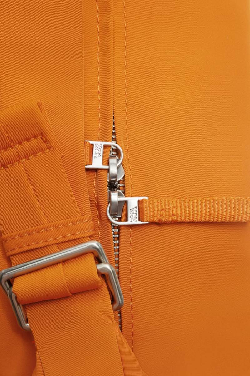 ZARA SHOULDER BAG Axelväska Herr Orange | BPUDT-2314