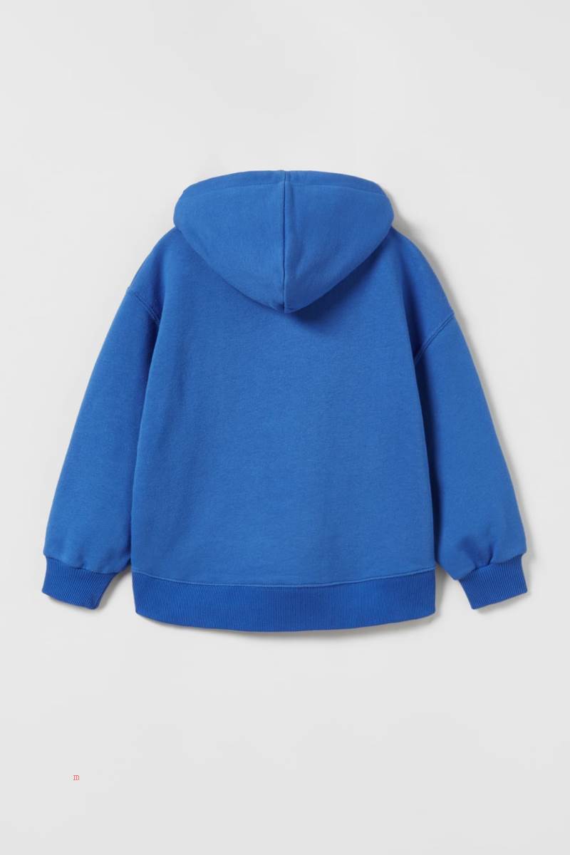 ZARA SNOOPY PEANUTS™ Hoodie Tjej Blå | SGPYX-6934