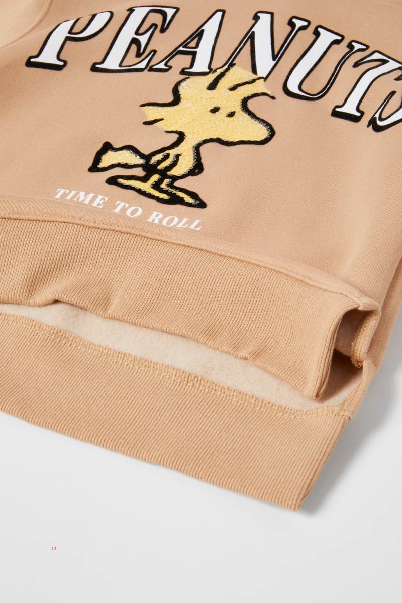 ZARA SNOOPY ® PEANUTS™ Hoodie Tjej Bruna | QHZRG-1497