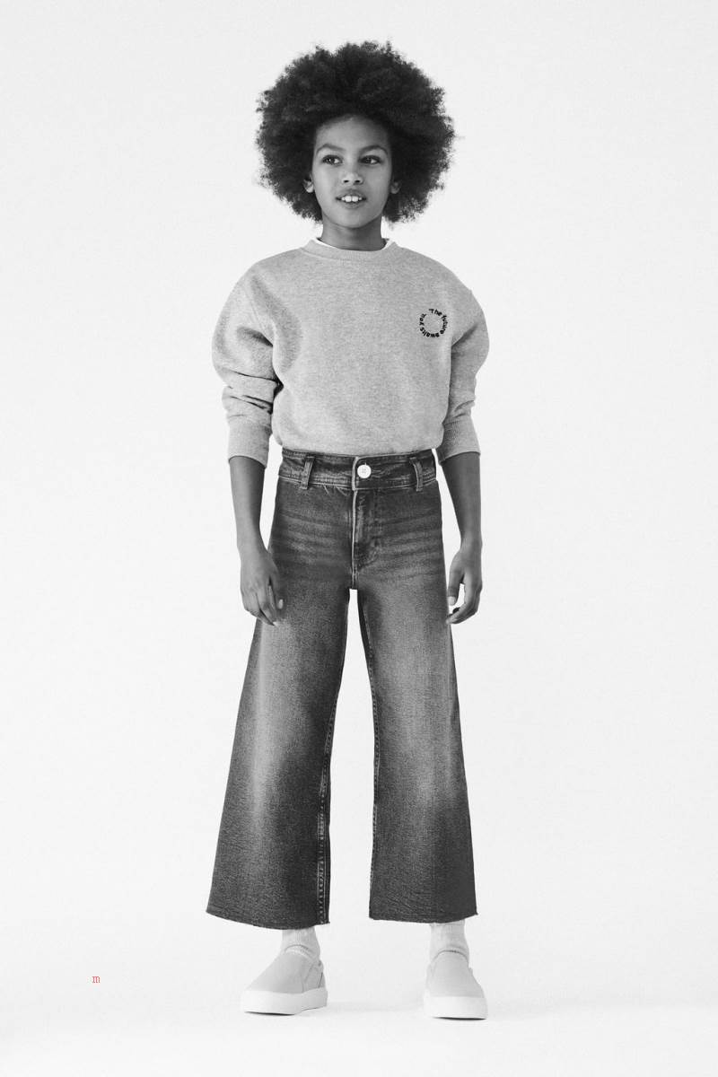 ZARA SOFT HANDFEEL MARINE Jeans Tjej Blå | ODFBT-1862