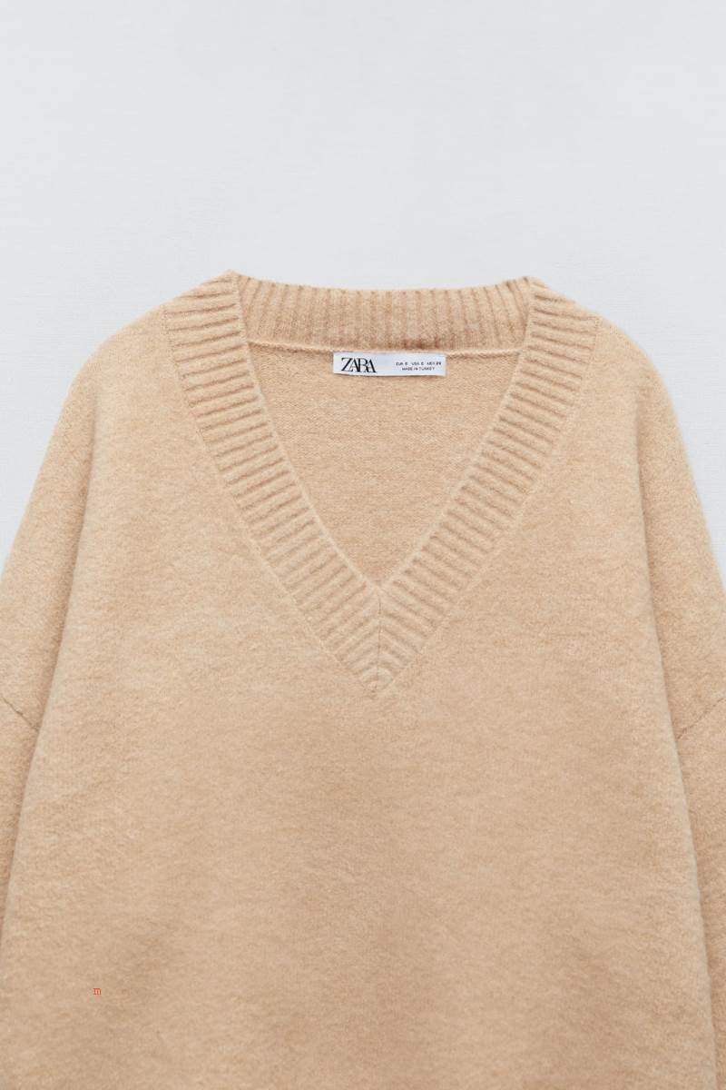 ZARA SOFT KNIT Tröjor Dam Bruna | CIZYH-8913