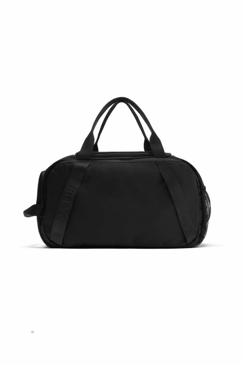 ZARA SPORTS BAG Resväska Herr Svarta | VYQJE-6291