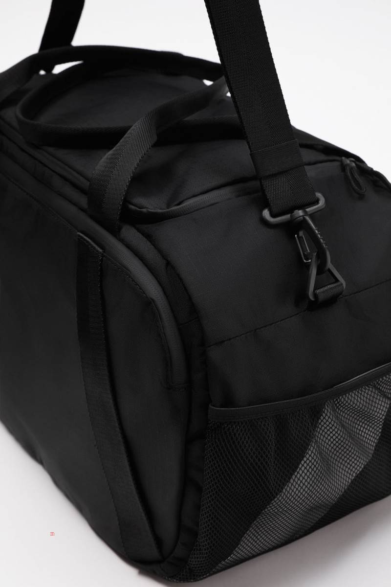 ZARA SPORTS BAG Resväska Herr Svarta | VYQJE-6291