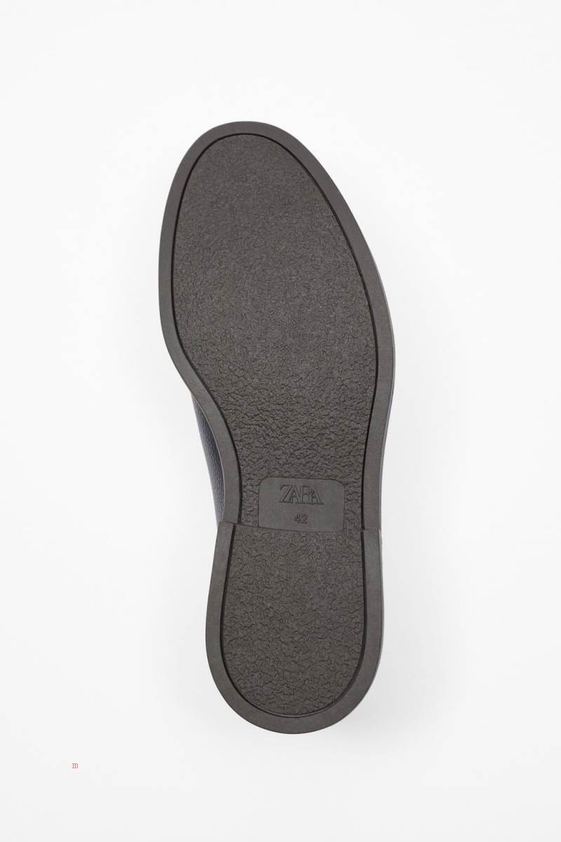 ZARA SPORTY PENNY Loafers Herr Marinblå Blå | ZRUYG-5420