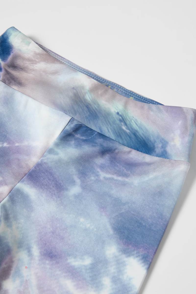 ZARA SPORTY PRINTED Leggings Tjej Ljusturkos | AJCNH-8473