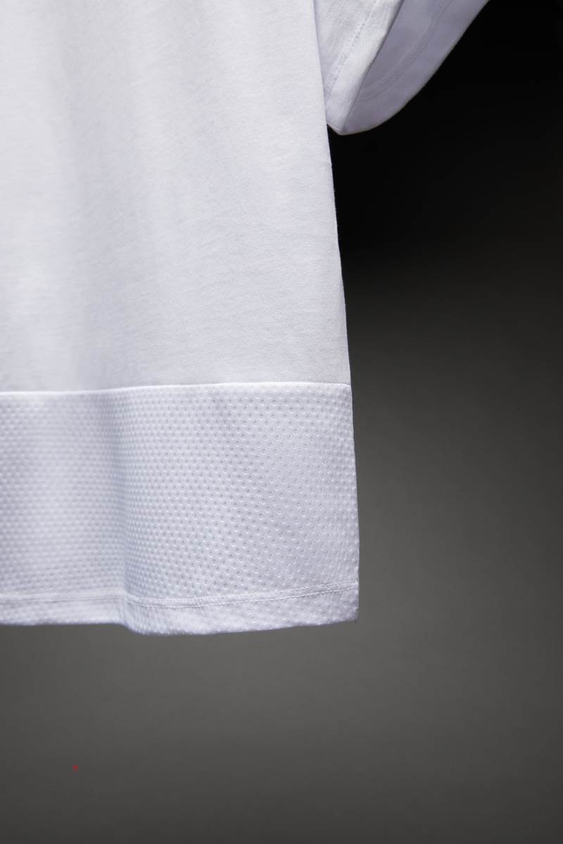 ZARA SPORTY RIPSTOP T-shirt Pojke Vita | VATLX-7981