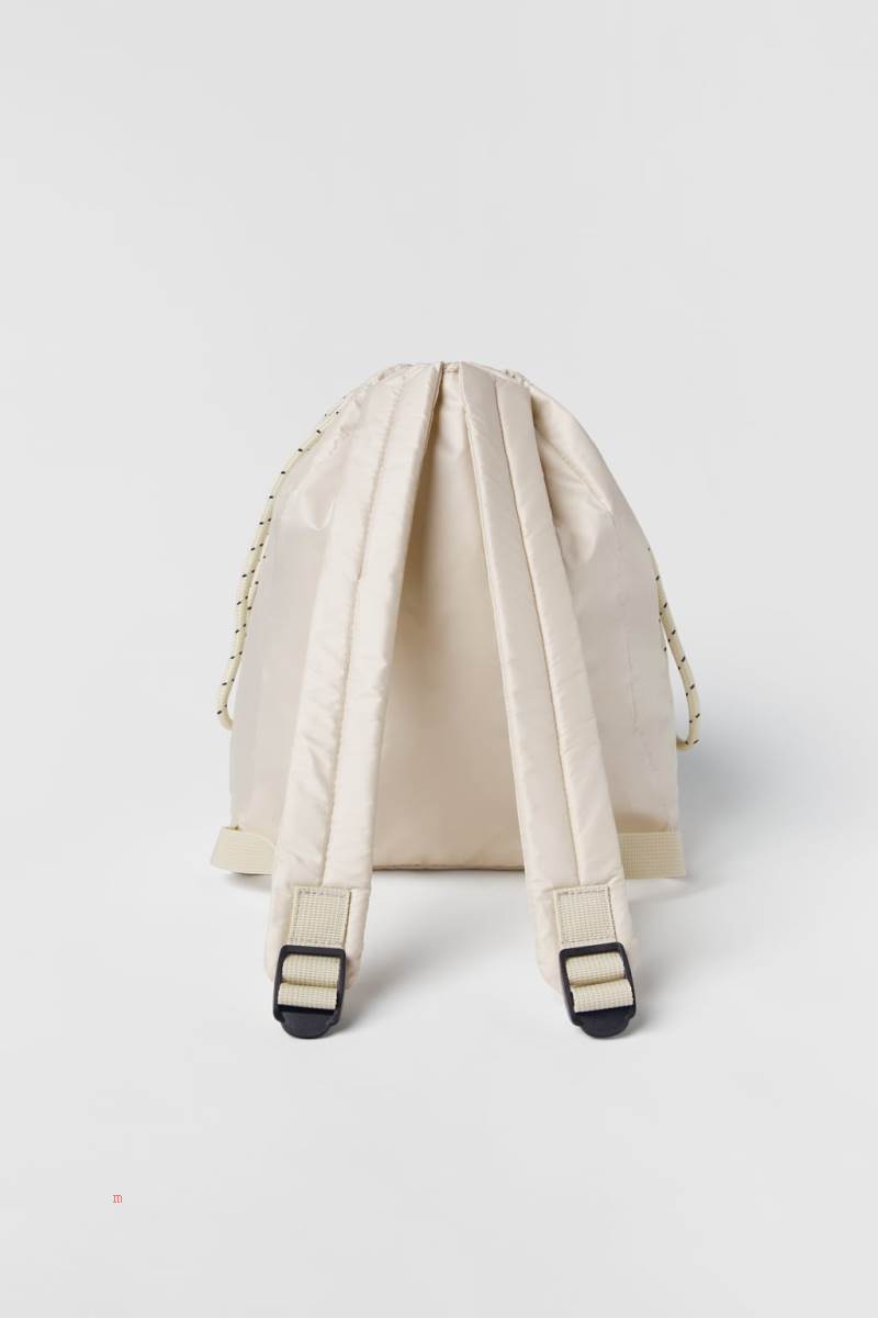 ZARA SPORTY Ryggsäck Pojke Vita | PSRNB-0834