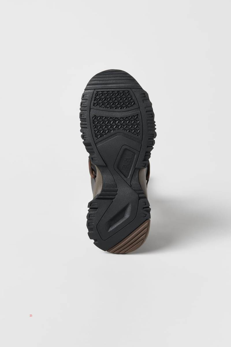 ZARA SPORTY Sneakers Pojke Bruna | ERTIH-2391