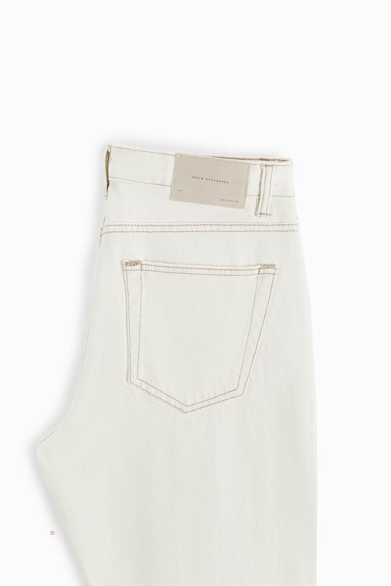 ZARA STRAIGHT FIT Jeans Herr Grå Vita | WZUXS-0927